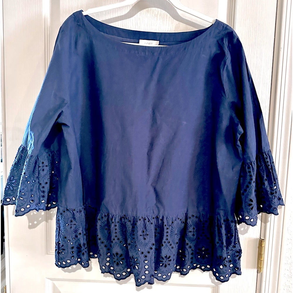 Pretty Navy Blue top